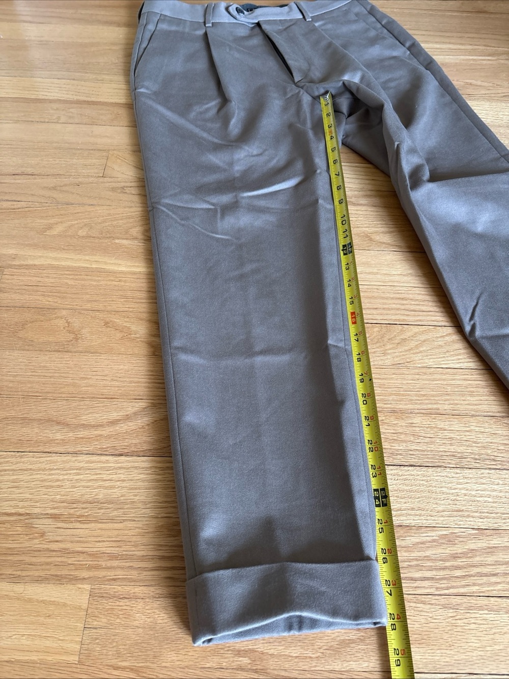 NWT Todd Snyder Italian Cotton Twill Madison Suit Pant in Khaki, 32 - Picture 9 of 10